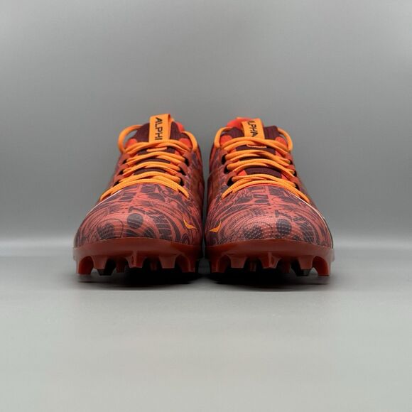 Nike Alpha Menace 4 Elite NRG Red Orange Football Cleats Size 9 FQ4046-600 - Picture 2 of 9